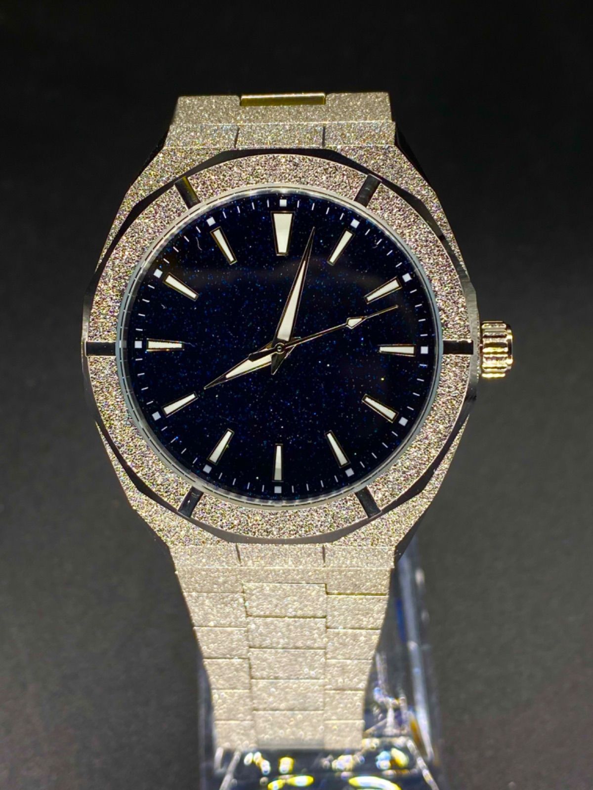 shops専用価格 ケース直径42ミリ ステンレス フロステッド クォーツ 