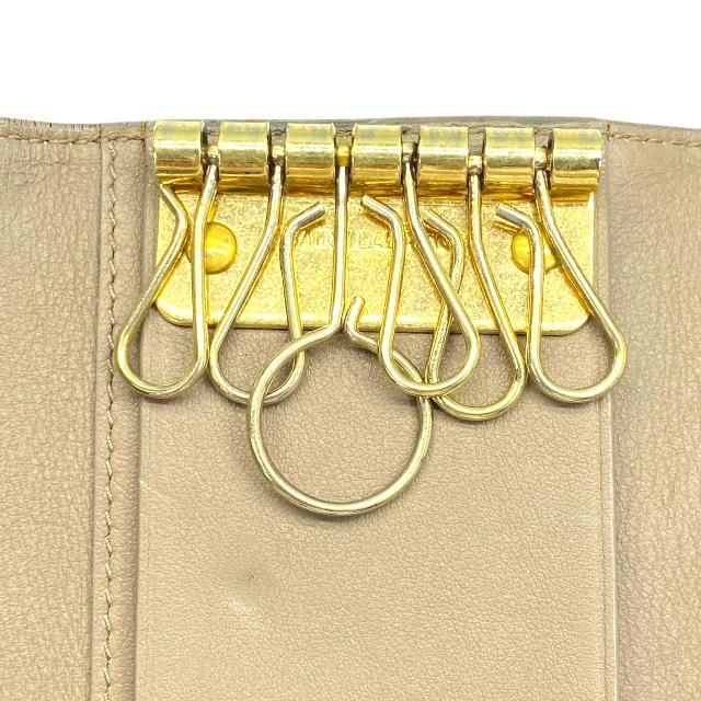 SAINT LAURENT サンローラン 6連 キーケース キーリング ロゴ