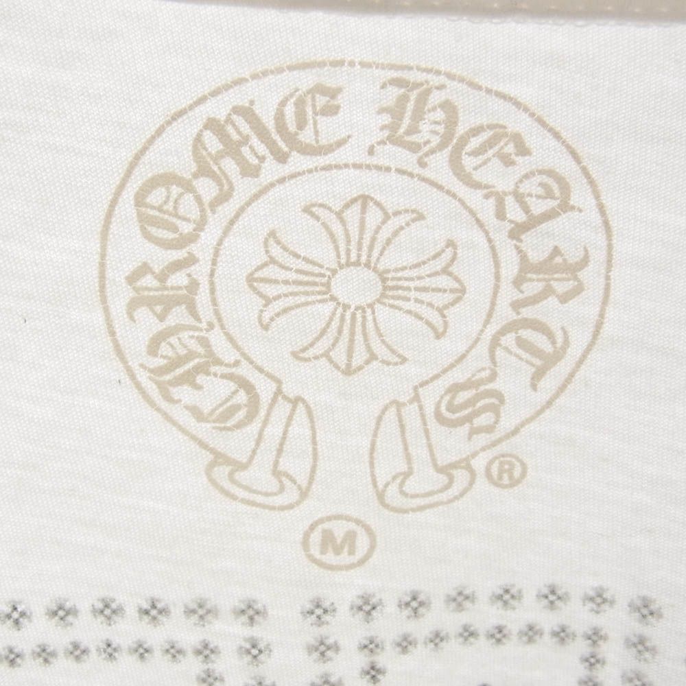 CHROME CHROME HEARTS クロムハーツ（原本無） フレームドクロス ロゴ