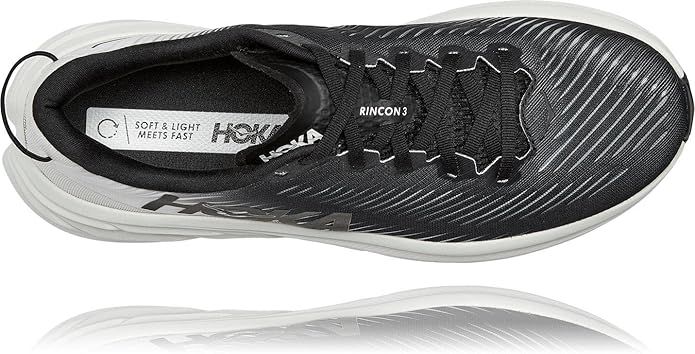 HOKA ONE ONE(ホカ オネオネ) RINCON 3 BLACK/WHITE スパイク