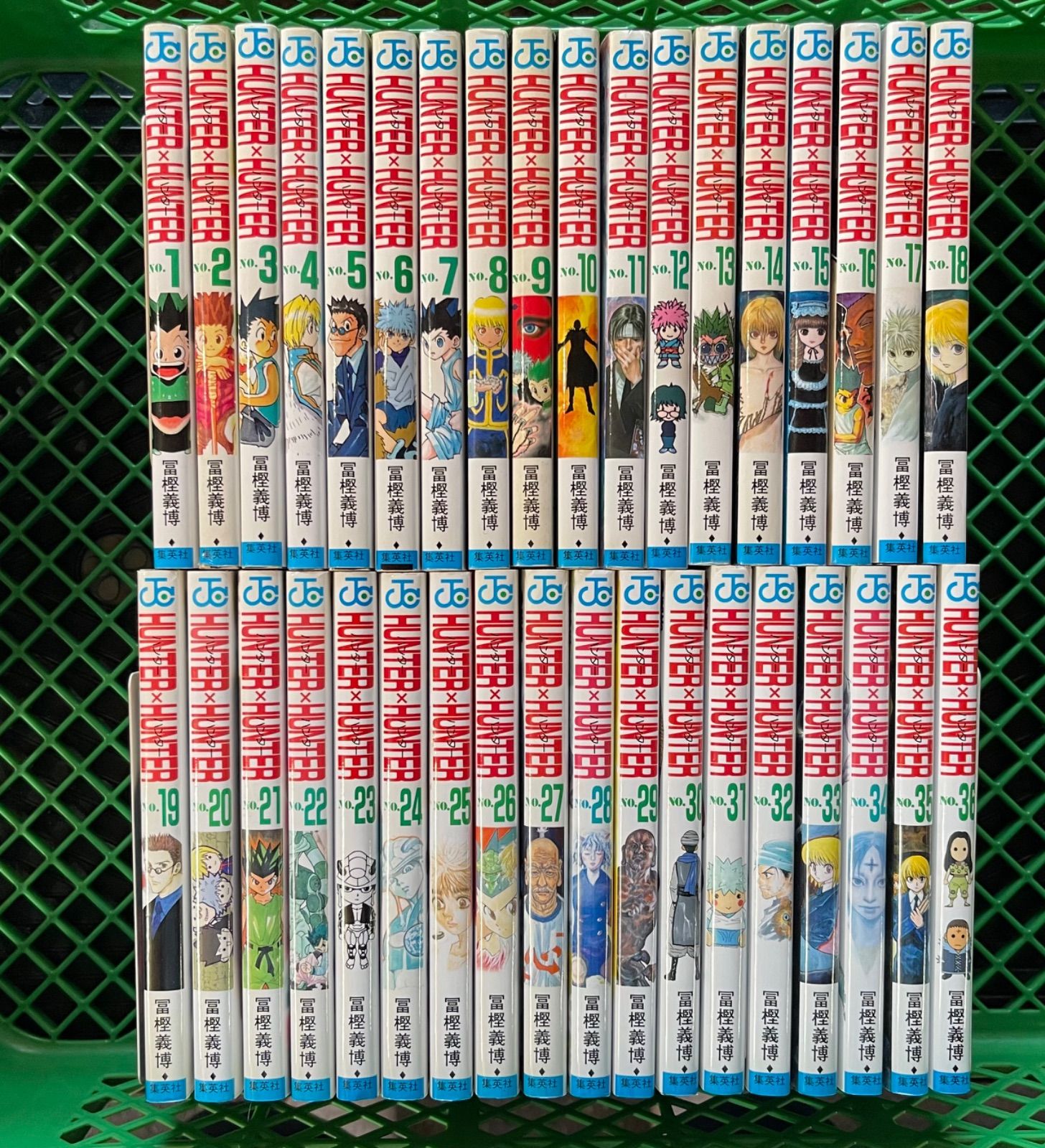 HUNTER×HUNTER ハンターハンター 1～37巻セット＋ガイド冨樫義博