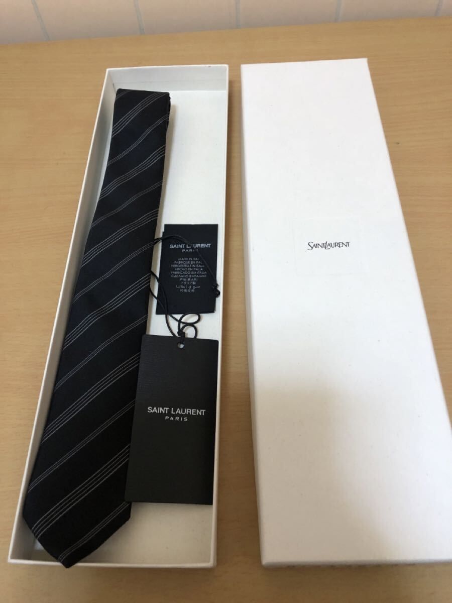  福岡 yves saint laurent ネクタイ イブサンローラン ブラック 777825 ３Y 009 1078 FK その他 アクセサリー