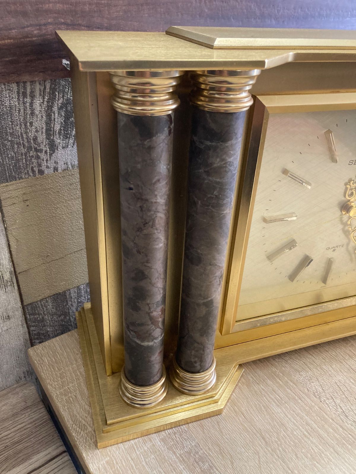 ☆天然ラバーウッド無垢材掛け時計 - 静音連続秒針 アナログ ☆天然ラバーウッド無垢材掛け時計 - 静音連続秒針 アナログ Amazon.co