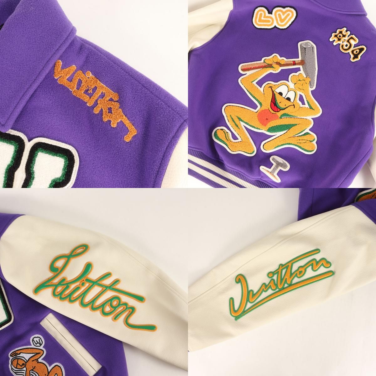 美品】LOUIS VUITTON ルイヴィトン ジャケット パーパル ホワイト  