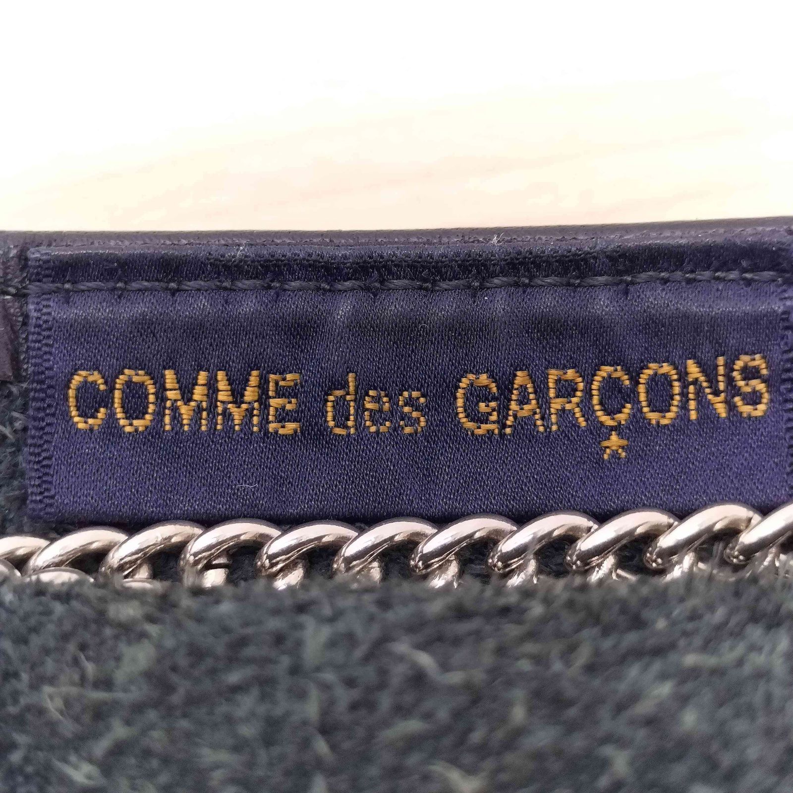 コムデギャルソン COMME des GARCONS レザーチェーンショルダーバッグ メンズ 表記無 