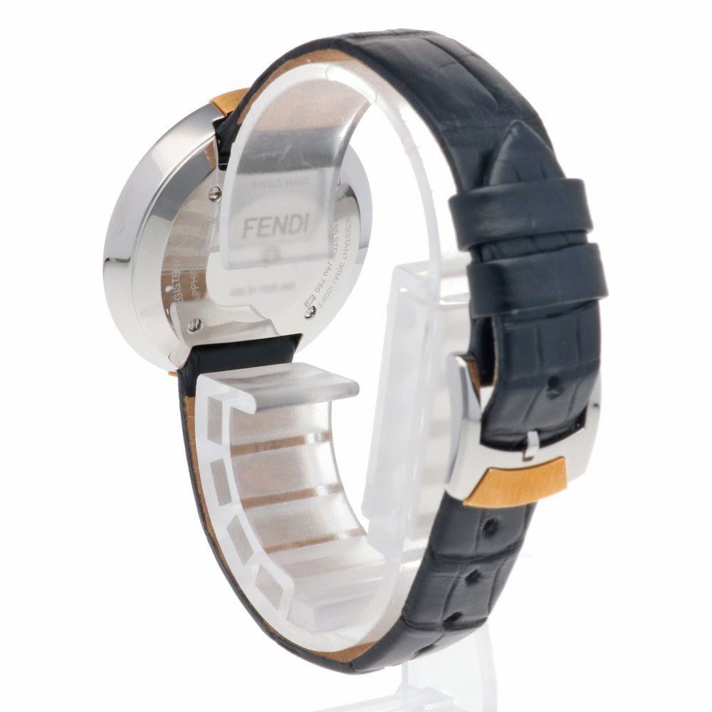 【FENDI】ポリクロミア ダイヤモンド 腕時計 アリゲーター 38mm FENDI】ポリクロミア ダイヤモンド 腕時計 アリゲーター 38mm