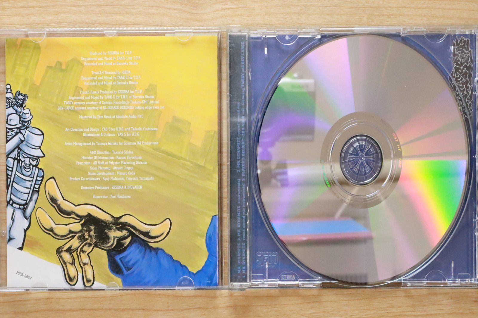 国内盤CD☆ジブラ/Zeebra□ MR. Dynamite 【PSCR5857/4988023040578