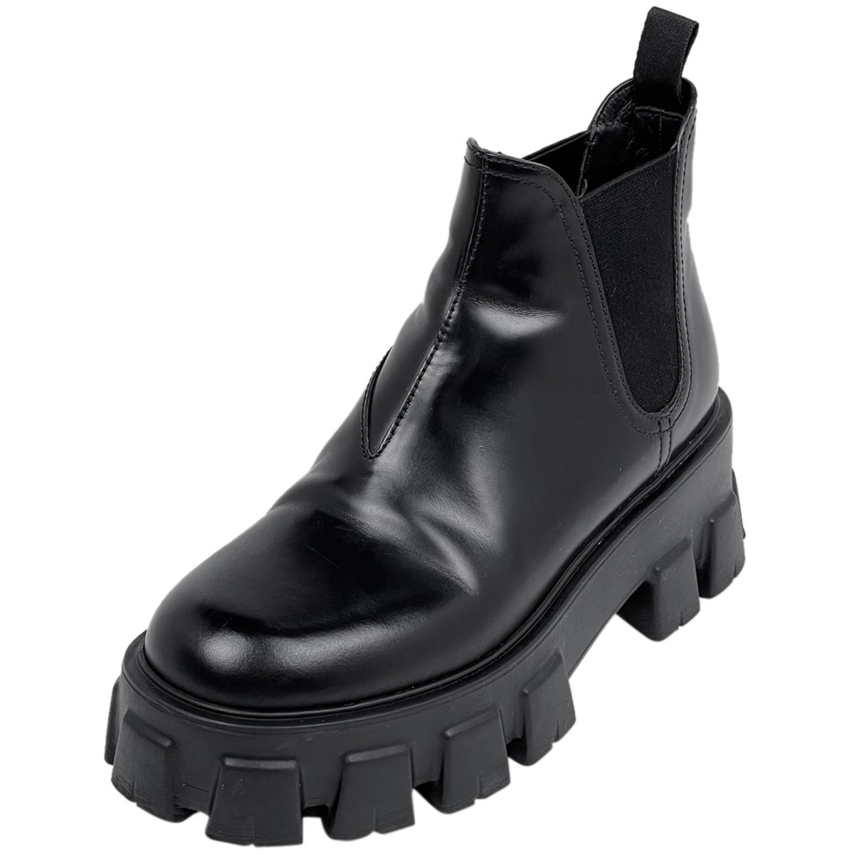 プラダ PRADA チェルシー ブーツ モノリス チャンキー ブーツ ブーツ 