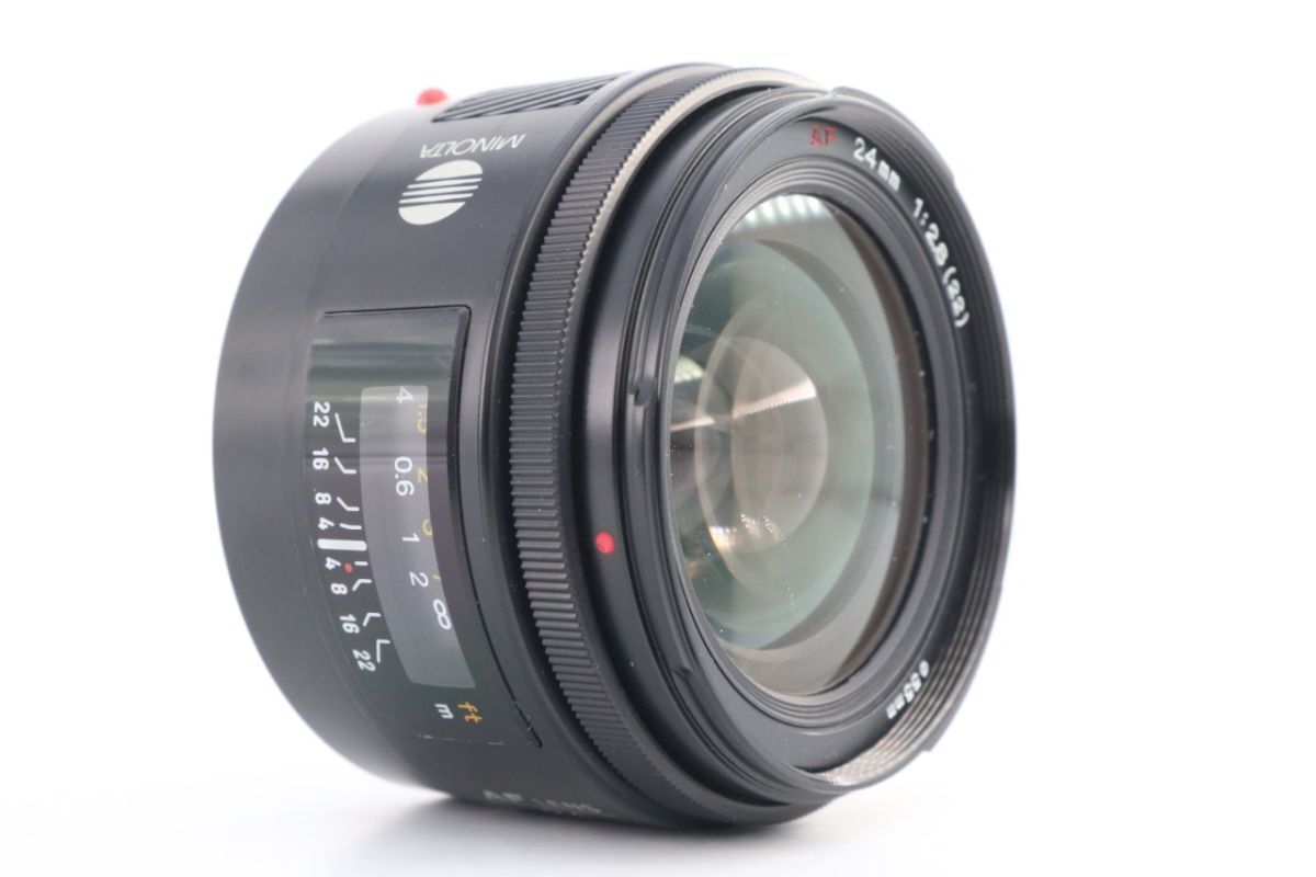 カメラ MINOLTA AF 24mm F/2.8 22 ミノルタ AFレンズ (f03482)