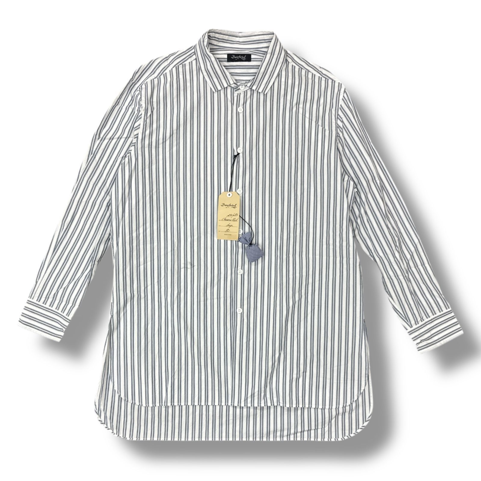Bergfabel CLASSIC COLLAR LONG FARMER SHIRT クラシックカラー
