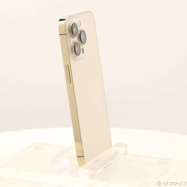 激安大特集。 〔 品〕 iPhone13 Pro 256GB ゴールド MLUQ3J A SIMフリー 276