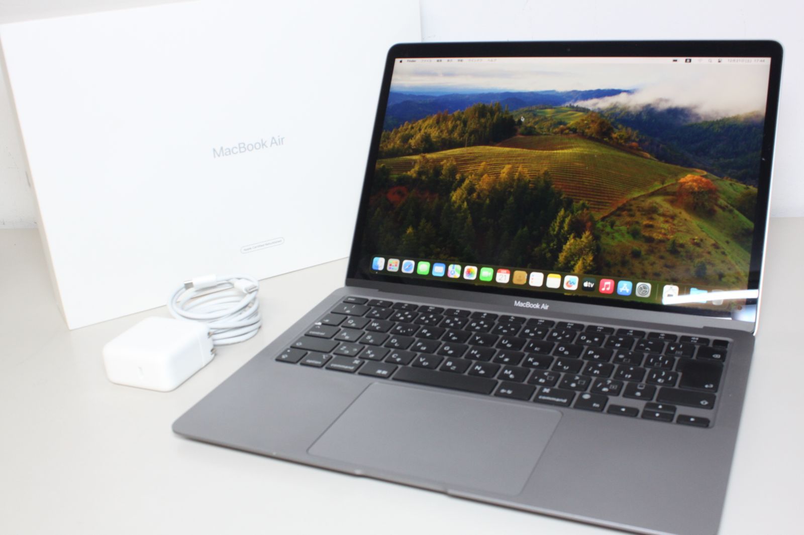 現状品】MacBook Air（M1，2020）512GB/8GB〈FGN73J/A〉④-人気TOP 2