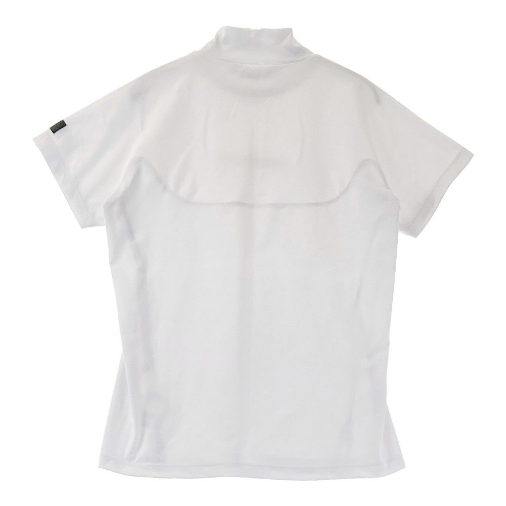 サイズ：M MUNSING WEAR マンシングウェア モックネック 半袖T