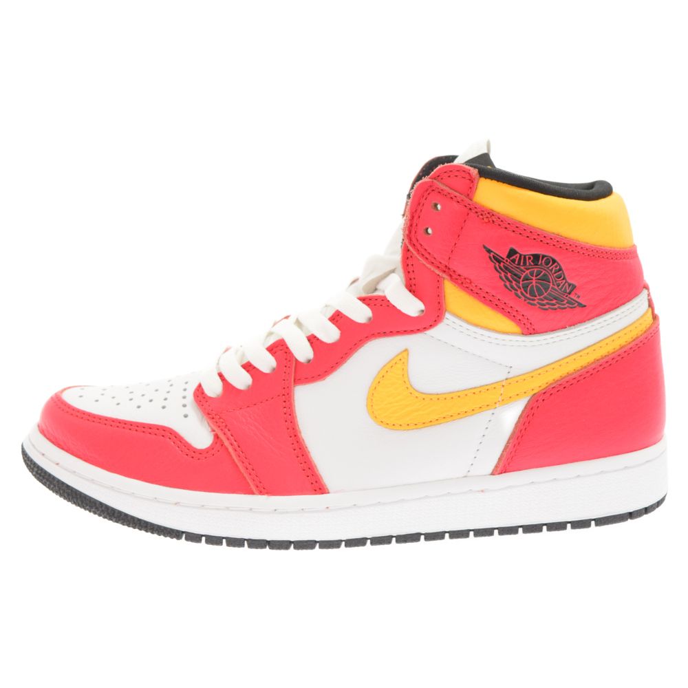 NIKE (ナイキ) AIR JORDAN 1 RETRO HIGH OG LIGHT FUSION RED エア