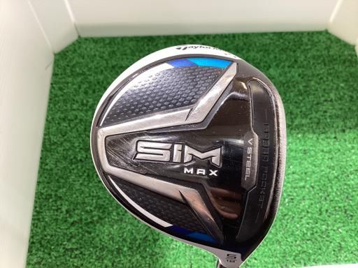 得価，安い 【中古】 テーラーメイド SIM MAX 5W フェアウェイウッド FW TENSEI BLUE TM50(FW) (フレックスSR) メンズ 男性用 右利き 右用 Dランク ゴルフクラブ フェアウェイウッド