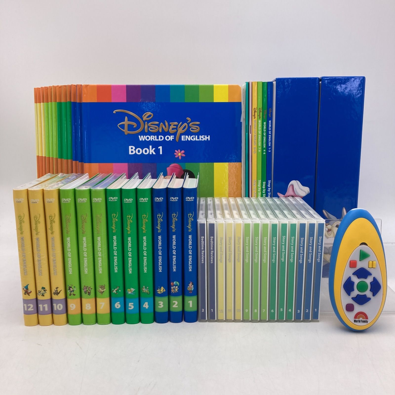 2012年購入 メインプログラムセット 絵本 CD DVD24枚 旧子役 字幕あり 