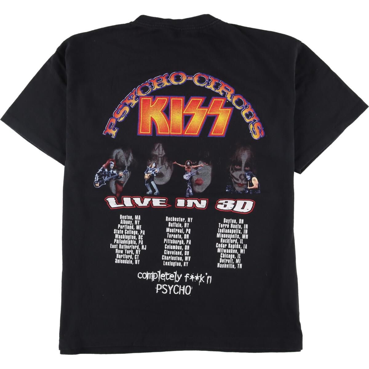 古着 90年代 T-AMERICA KISS キッス PSYCHO CIRCUS サイコサーカス 