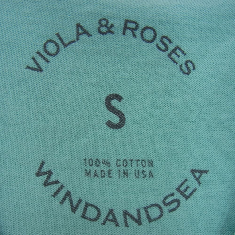 WIND AND SEA✖️ VIOLA & ROSES Tシャツ-