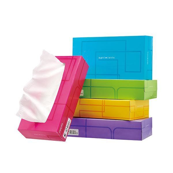 王子ネピア ネピア ティシュペーパーOptimistic 200組 箱 1セット 60箱 5箱×12パック