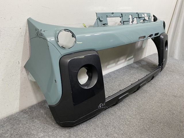 スペーシア ギア MK53S 純正 フロント バンパー 71711-79R7 オフブルーメタリック ガンメタリック2トーンルーフ DYA スズキ 144900 FFCRYSTALESIA_COM