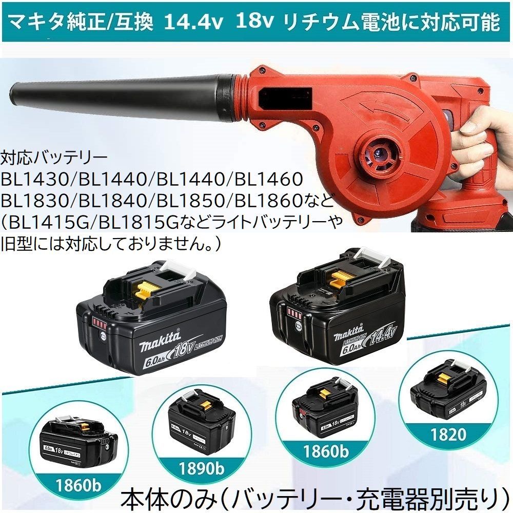 【50%OFF】 マキタ ブロワー 集塵機 集塵 18V バッテリー・充電器付き 充電式ブロワ集じん機 MUB187DSF