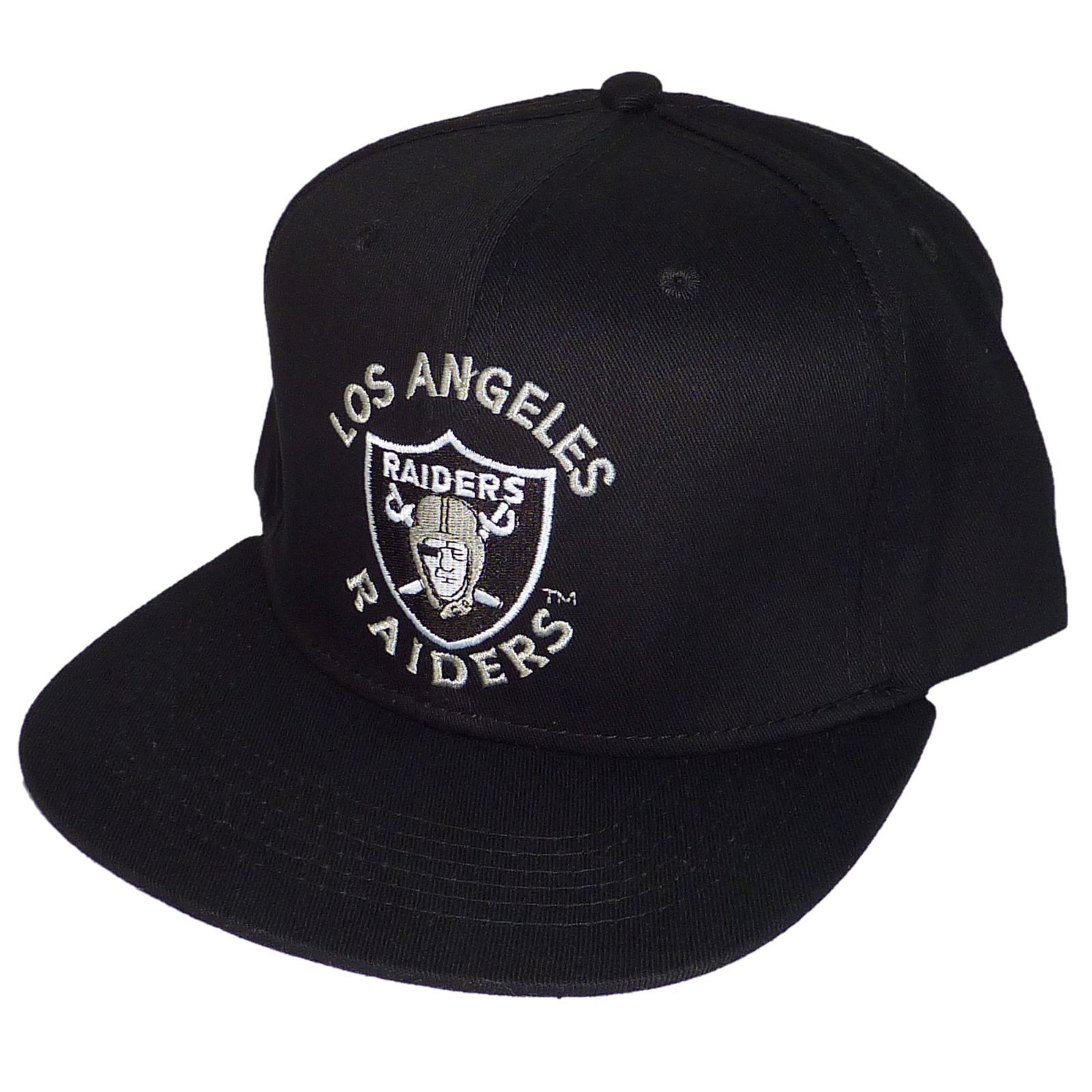 AJD LOS ANGELES RAIDERS スナップバックキャップ ブラック-