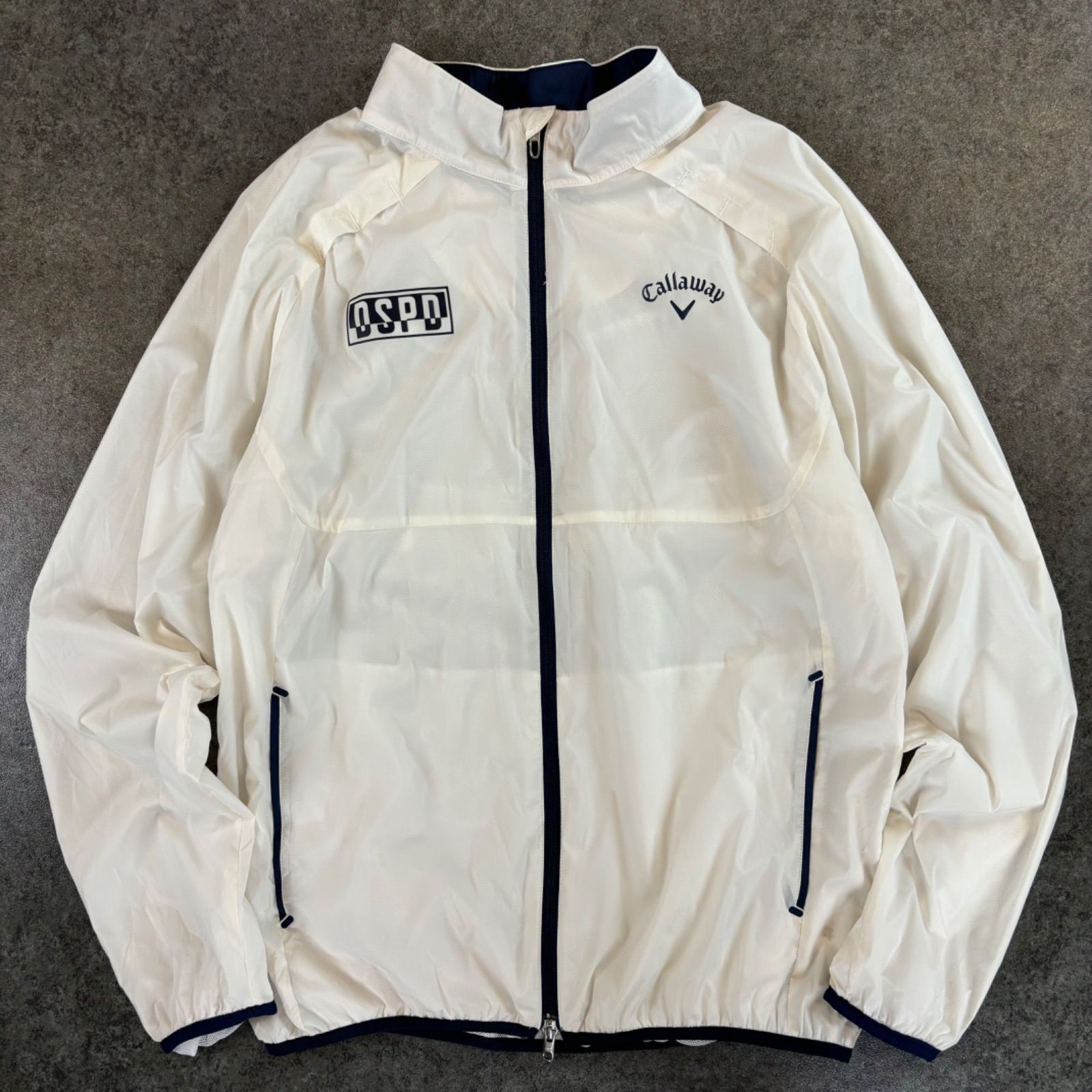 Callaway ゴルフジャケット Lサイズ ホワイト CALLAWAY キャロウェイ