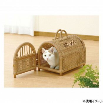 今枝商店 Romantic Rattan 籐ペットハウス R281 WWW_OLIVIERBERNSTEIN_COM