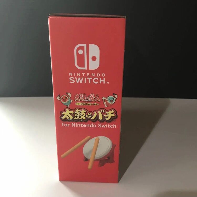 新品 Nintendo switch対応 太鼓の達人専用コントローラー太鼓 バチ 