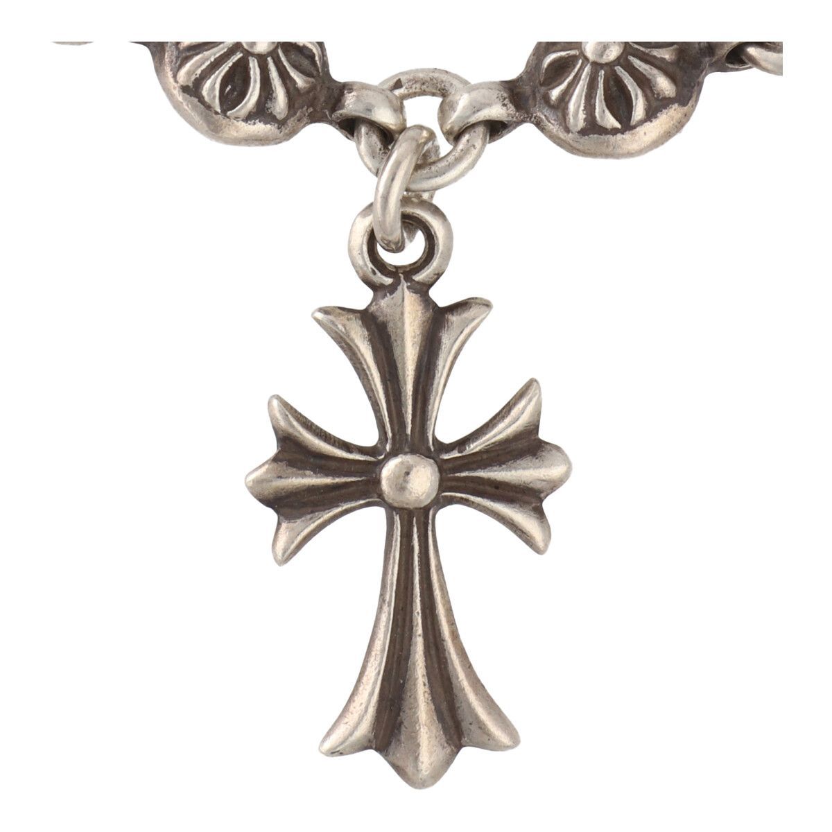 中古】 CHROME HEARTS クロムハーツ #1 クロスボール ブレスレット ...