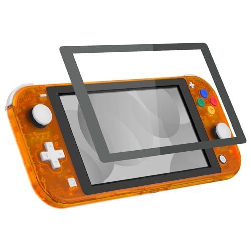 クリアオレンジ eXtremeRate Nintendo Switch Liteに対応用DIY クリアオレンジ eXtremeRate Nintendo Switch Liteに対応用DIY
