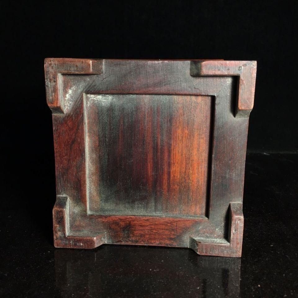 花梨木彫刻人物筆筒 文房四宝 書道具 文房具 装飾品 現代工芸品 美術品 置物 花梨木彫刻人物筆筒 文房四宝 書道具 文房具 装飾品 現代工芸品