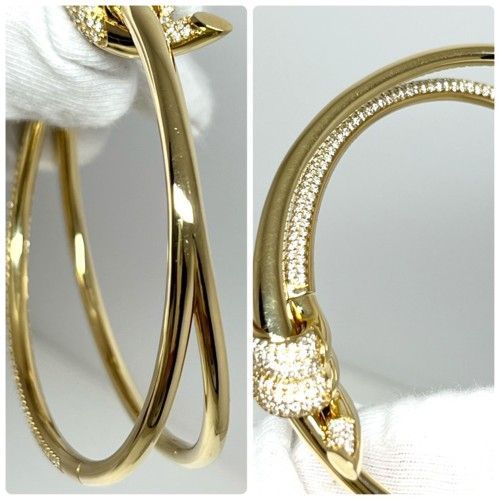 Tiffany&Co. ティファニー ノット ダブル ロウ ヒンジ バングル