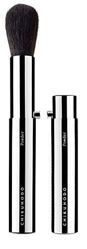 K-7 熊野筆 化粧筆 竹宝堂 携帯用シリーズ パウダーブラシ 粗光峰 メイクブラシ