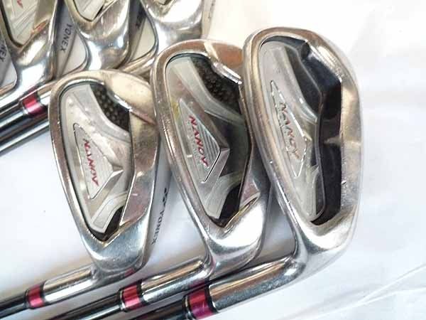 ヨネックス ナノブイ ネクステージ アイアン ナノハイスピード 500 7本