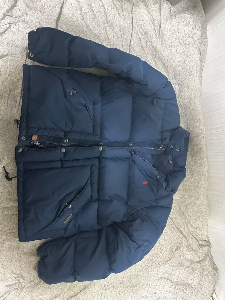 【雷市場（ポンジャン）商品韓国直送】 POLO RALPH LAUREN(ポロラルフローレン) ネイビー ショートダウン xl