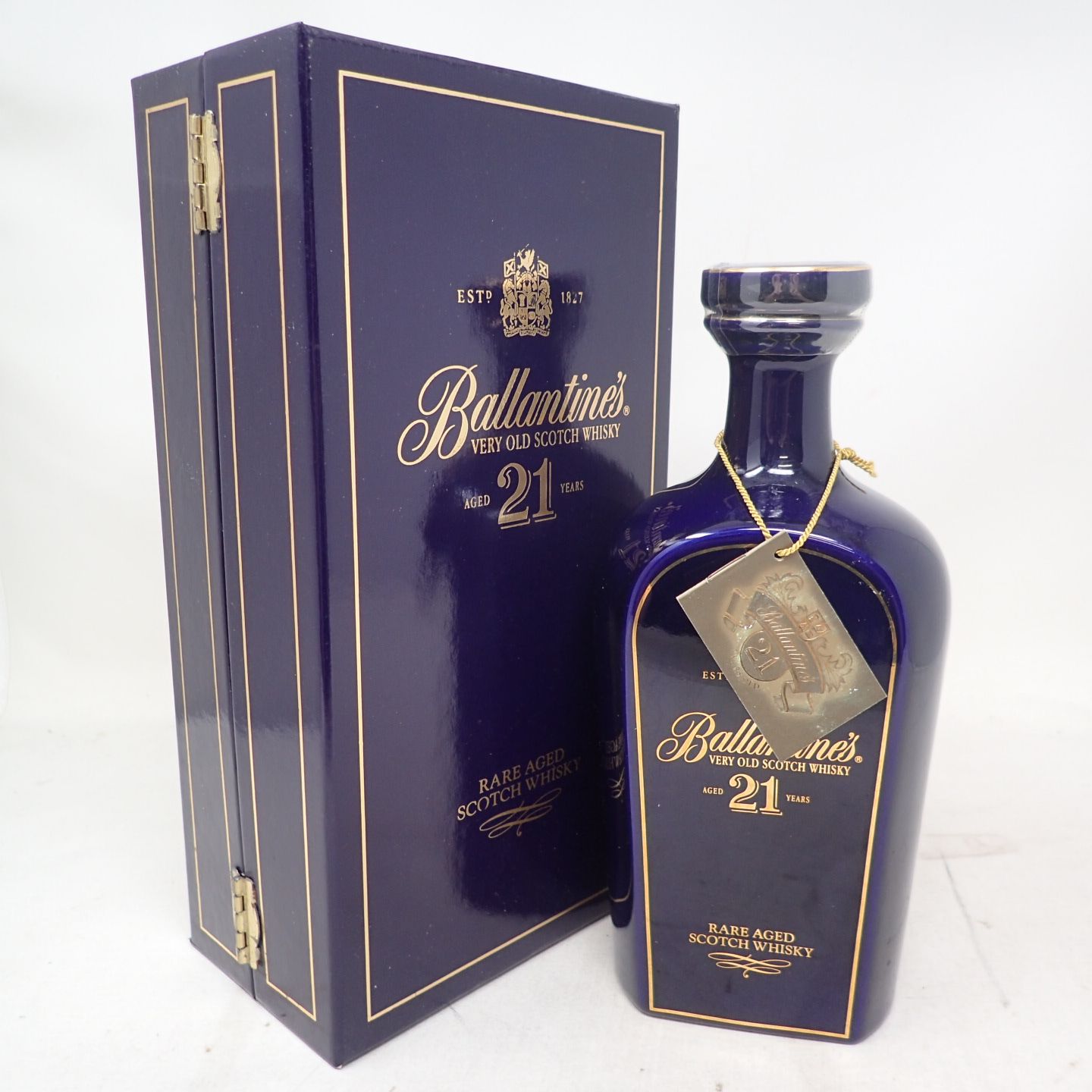 値下げしました] Ballantine´s バランタイン 21年 陶器ボトル-