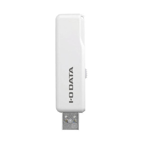 (まとめ) I.Oデータ機器 抗菌・抗ウイルスUSBメモリー 16GB ホワイト （×5セット）