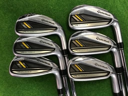 テーラーメイド ROCKET BLADEZ 6S USA アイアンセット IR ROCKET FUEL 85 STEEL フレックスS メンズ 男性用 右利き 右用 Dランク ゴルフクラブ