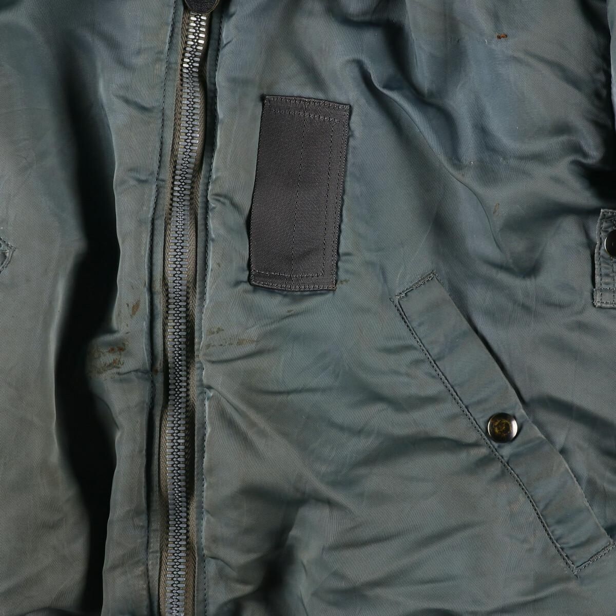 b-15d 50s 米軍実物　黒タグ 古着 希少サイズ 50年代 米軍実品 U.S.AIR FORCE 黒タグ MIL-J-