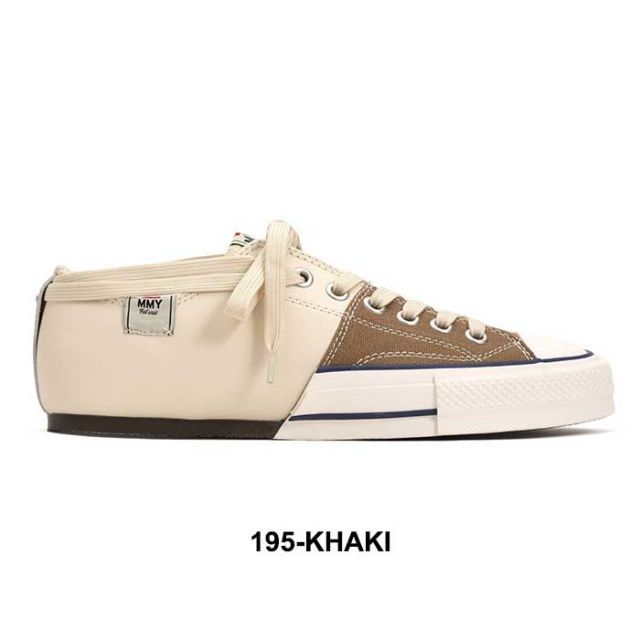 種類1：195-KHAKI/41(26cm) ナイジェル ケーボン メゾン ミハラヤスヒロ コラボ スニーカー Nigel Cabourn  MIHARA YASUHIRO SPLIT SNEAKER  スプリットスニーカー [220413]
