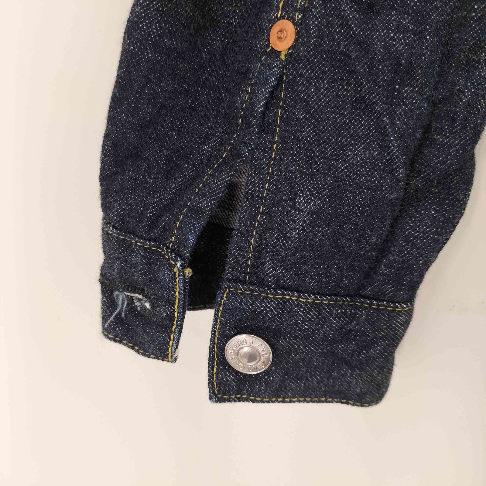 TCB jeans デニムジャケット 38 TCB JEANS 38 紙パッチ 50S セカンド