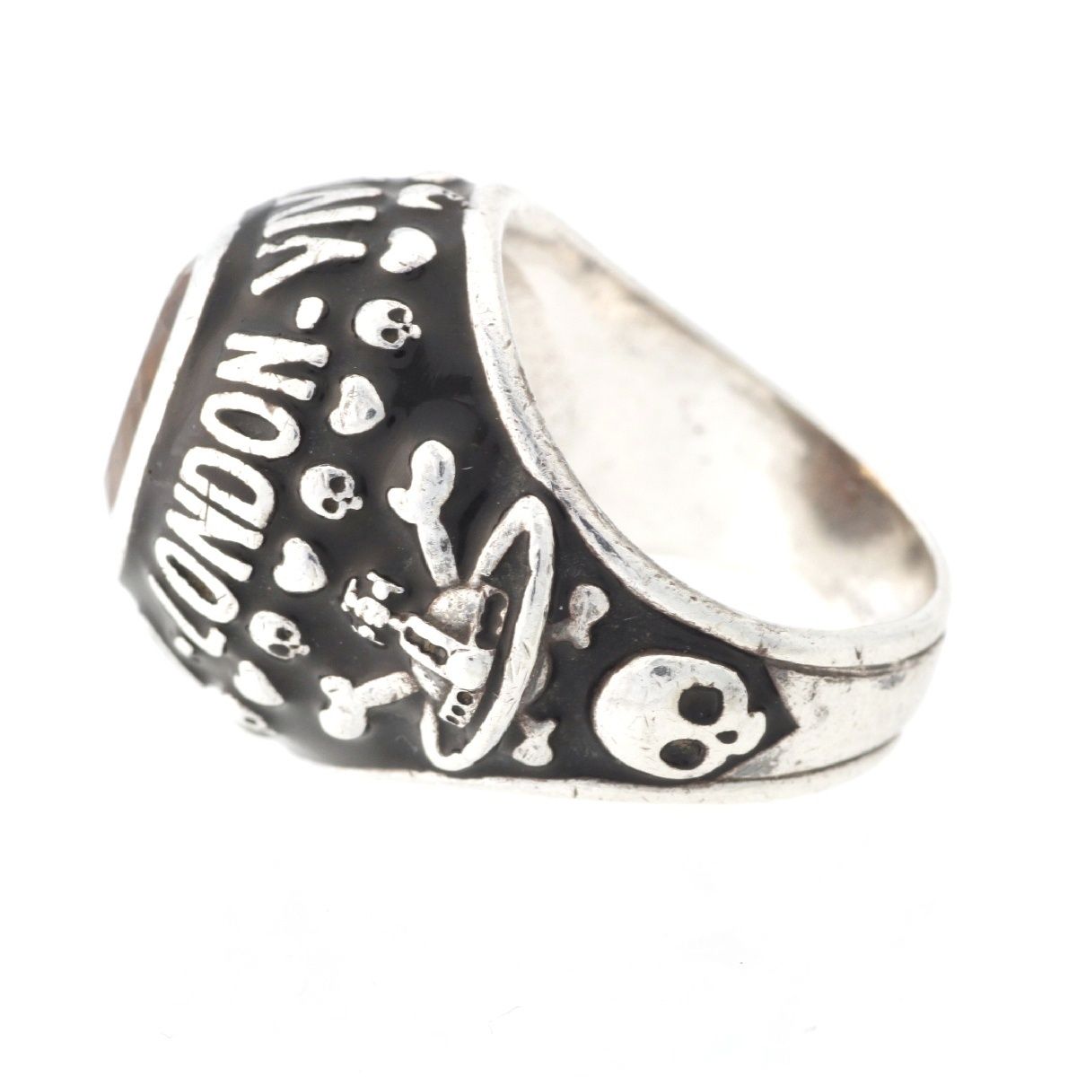 VivienneWestwood カレッジリング ホワイト XLサイズ VivienneWestwood カレッジリング