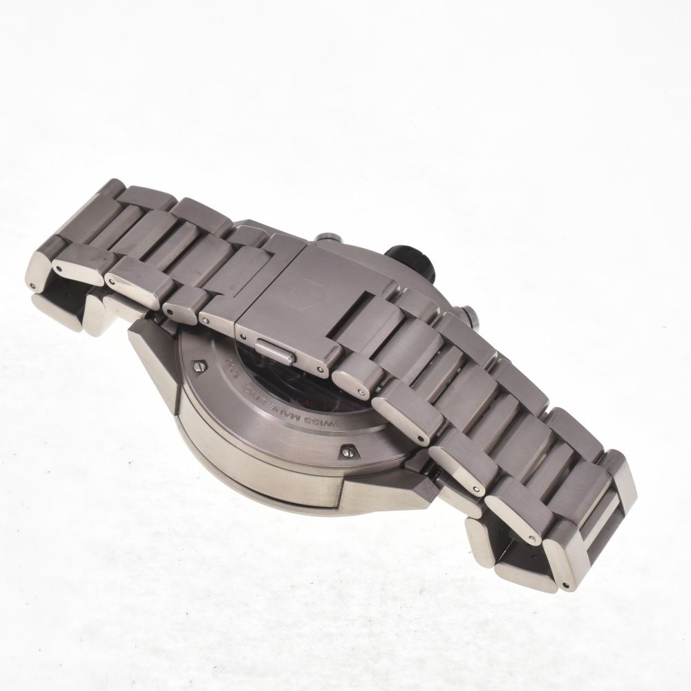 タグホイヤー TAG HEUER CAR 2 A 8 A.BF 0707 カレラ キャリバーホイヤー01 チタン デイト 自動巻き メンズ 箱 保証書付き I 142717