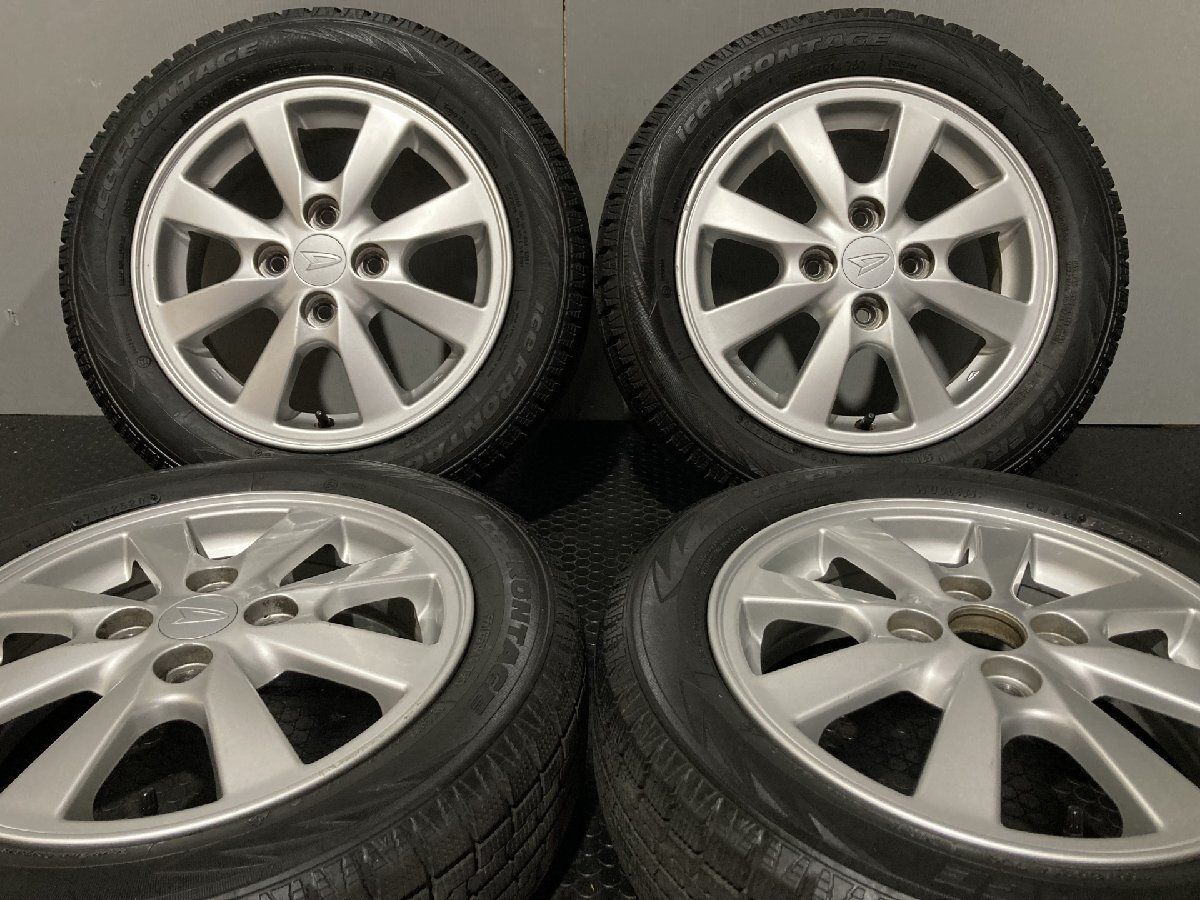 ice FRONTAGE 155/65R14】スタッドレス【ダイハツ 純正ホイール 14 