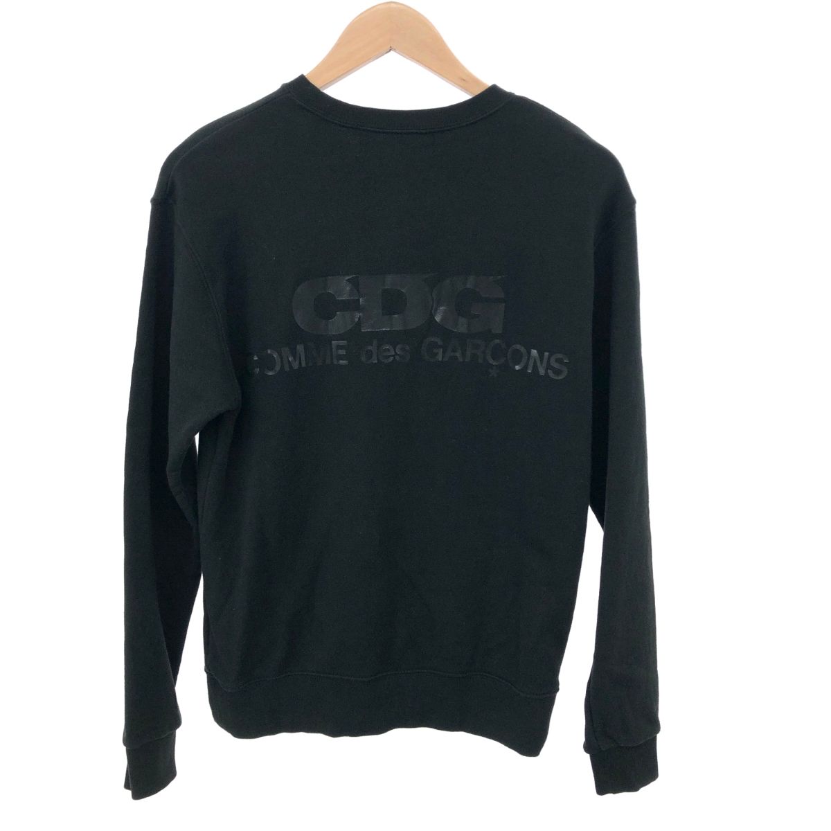 COMME des GARCONS コムデギャルソン ロゴプリント スウェット サイズ 