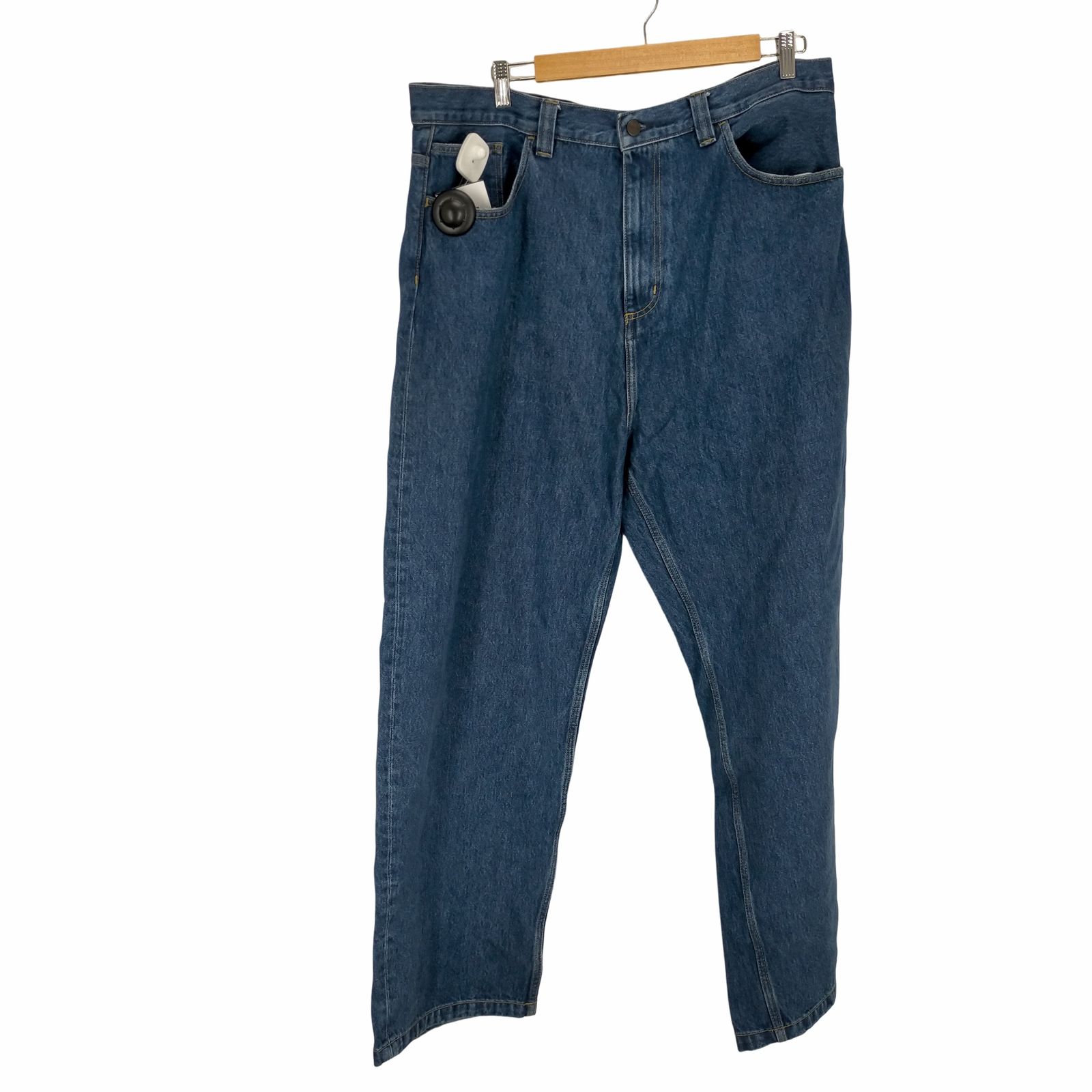 カーハートワークインプログレス Carhartt WIP 23SS BRANDON PANT- Blue stone washed ブランドンパンツ  メンズ JPN：XL