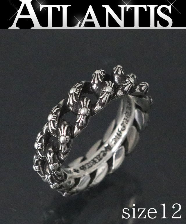 CHROME HEARTS エクストラファンシースモールチェーンリング