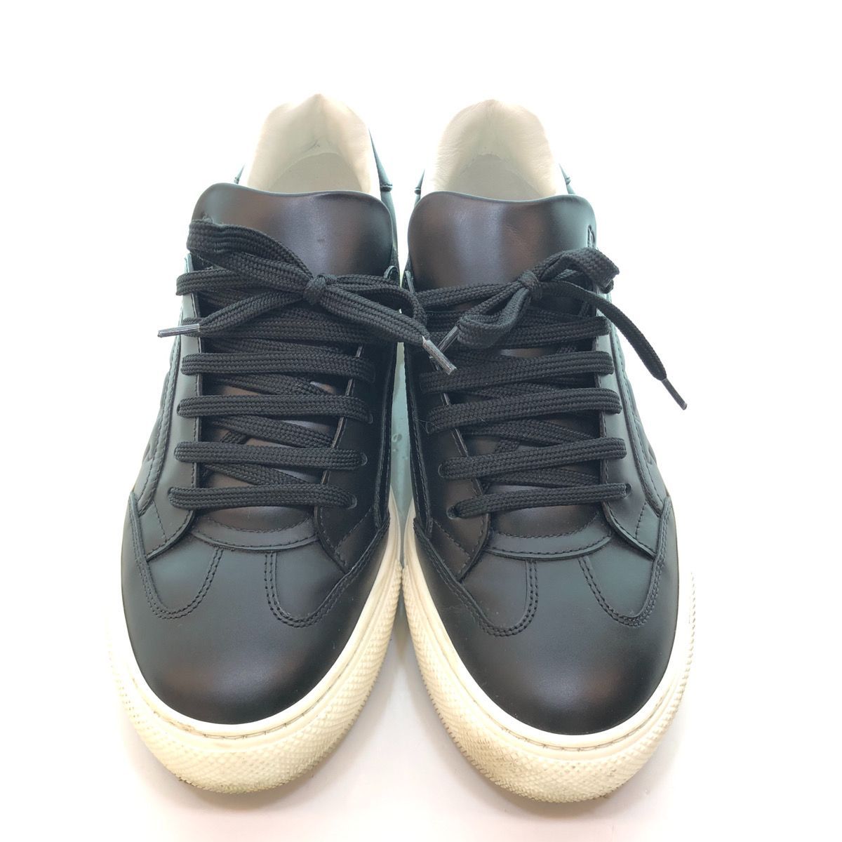 直営店☆Ferragamo☆ GANCINI ローカット スニーカー/ BLACK ガンチーニ スニーカー - メンズ | Ferragamo