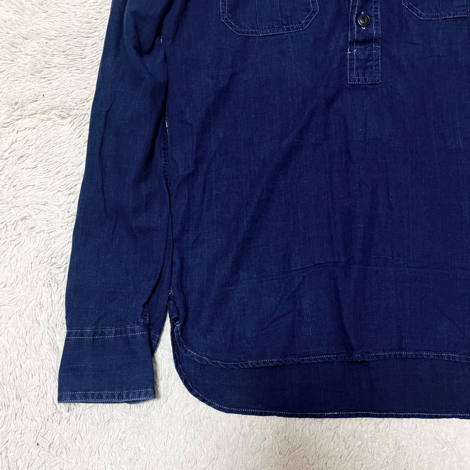 ●プルオーバーハーフボタン